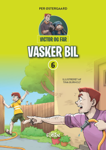 Victor og far vasker bil - Victor og far 6