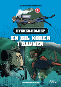 En bil kører i havnen - Dykkerholdet 1